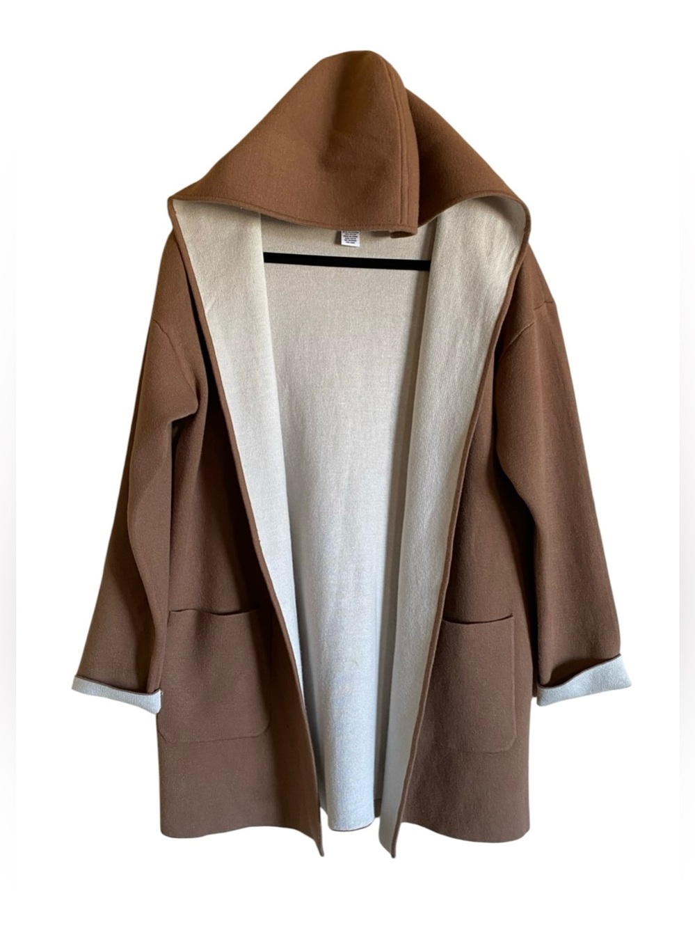 Women’s MAGASCHONI Hooded Sweater Jacket Cardigan Size M